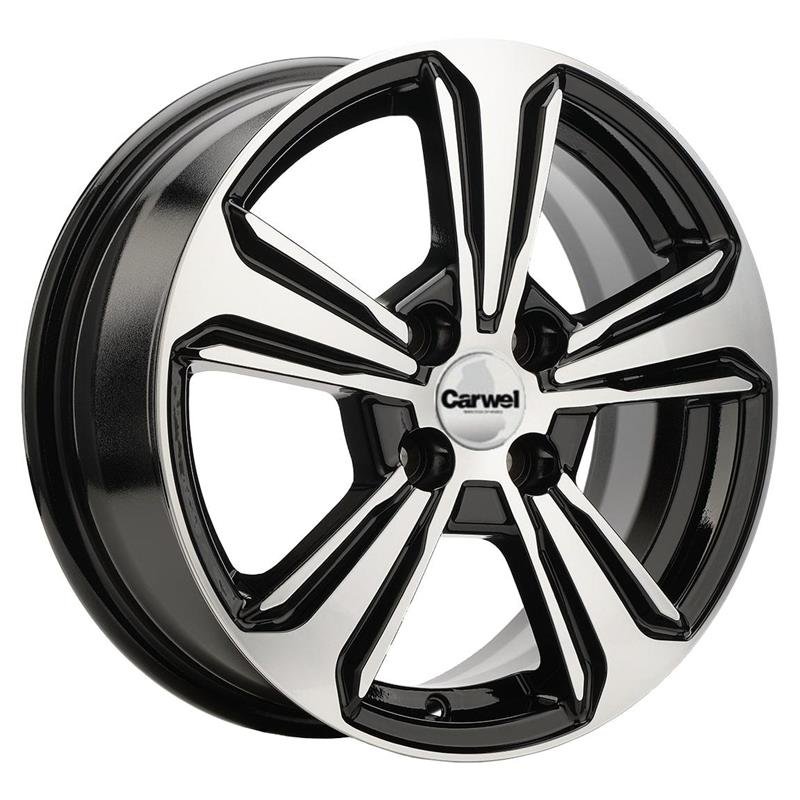 Carwel Divo 2022 Black Polished 6x15/4x100 D60.1 ET50  