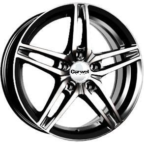 Carwel Hummi 2022 Black Polished 6.5x16/5x100 D56.1 ET48  