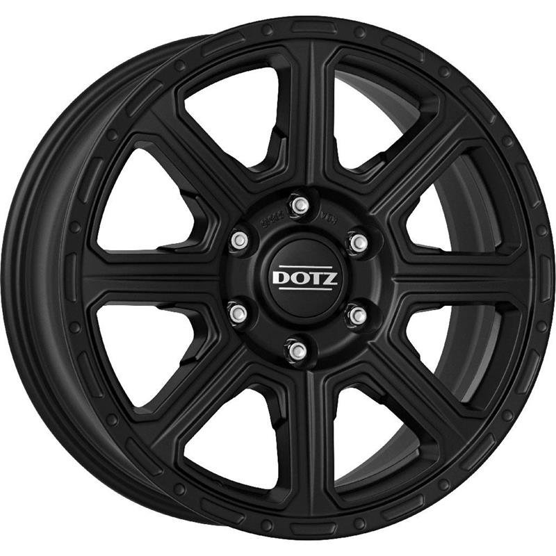 Dotz Kalahari black 2021 Black matt 8x18/5x127 D71.6 ET30  