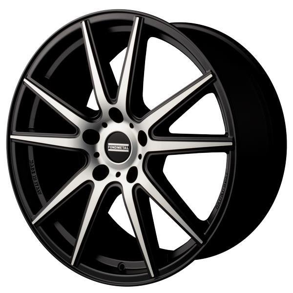 Fondmetal STC-10 2018 Black Milled 8x19/5x114.3 D75 ET30  