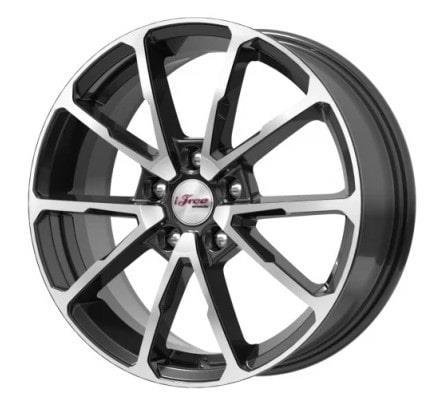 iFree Skibidi 2022 Black Polished 6.5x17/5x114.3 D67.1 ET45  