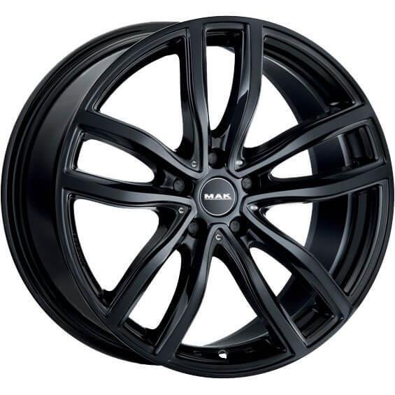 MAK Fahr 2022 Gloss Black 8x17/5x112 D66.6 ET30  