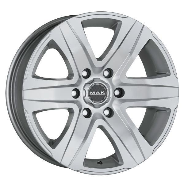 MAK Stone 6 2022 Silver 6.5x16/6x130 D84.1 ET62  