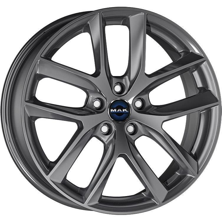 MAK Voltage 2022 Gloss Gun Metallic 8.5x18/5x114.3 D64.1 ET40  