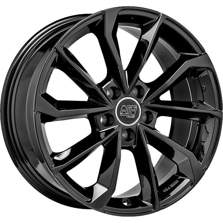 MSW 42 2022 Gloss Black 7.5x17/5x108 D73.1 ET38  