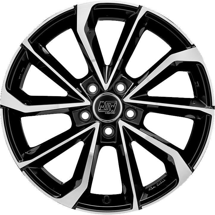 MSW 42 2022 Gloss Black Full Polished 8x18/5x114.3 D73.1 ET45  